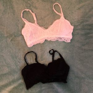 Bundle of (2) SO Lace Bralettes Size S